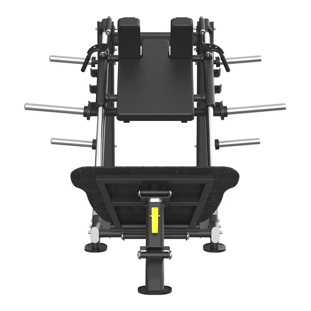 Reeplex Commercial Hack Squat Machine with Linear Bearing, Anti-blister socks, Functions