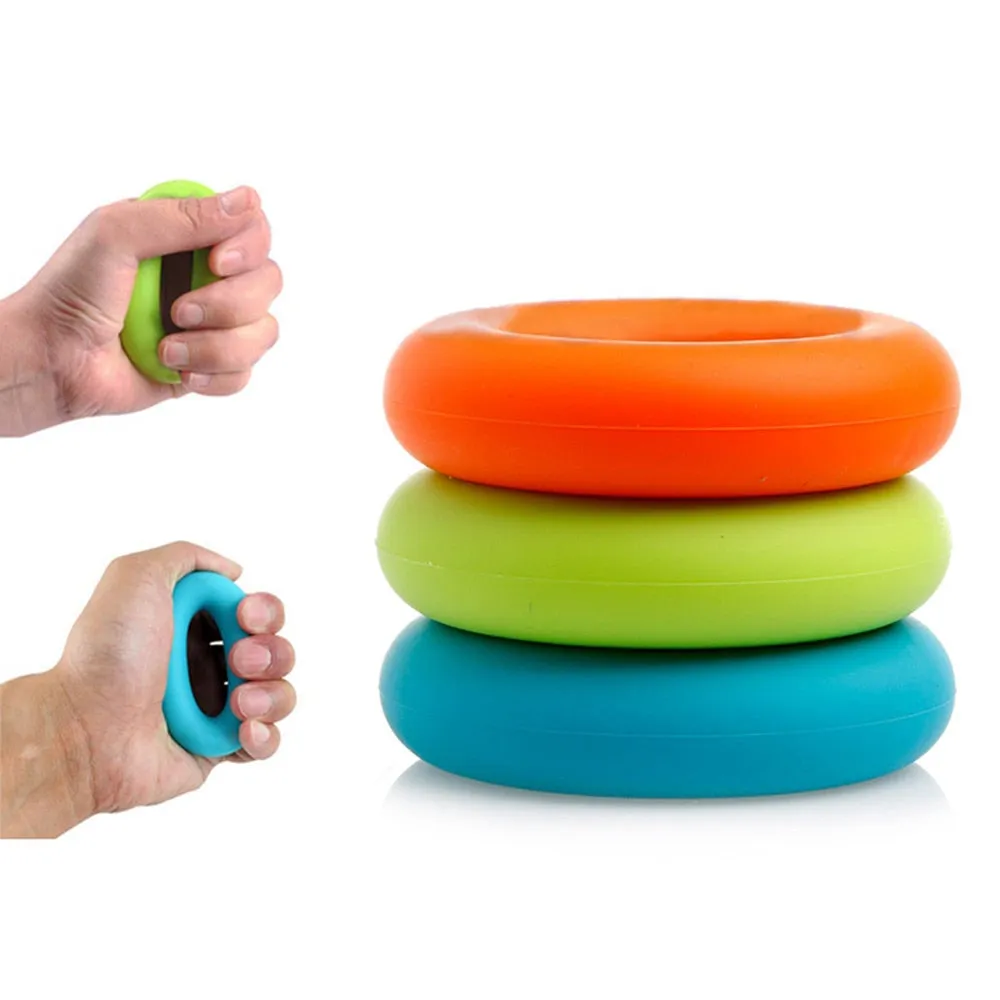 Resistance Grip Training Hand Exercise Ring, Yoga strap with buckle