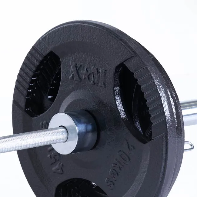 XM 300lbs Steel Olympic Weight Set with ECO Bar PROMO, Steppers,ClimbMills