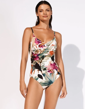 Mystic Ruched Underwired Swimsuit - Noble Exotic