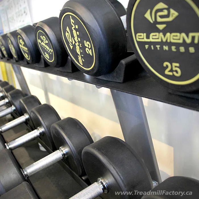 Element Fitness Commercial Dumbbell Rack E-500-9830, Yoga wheel for back