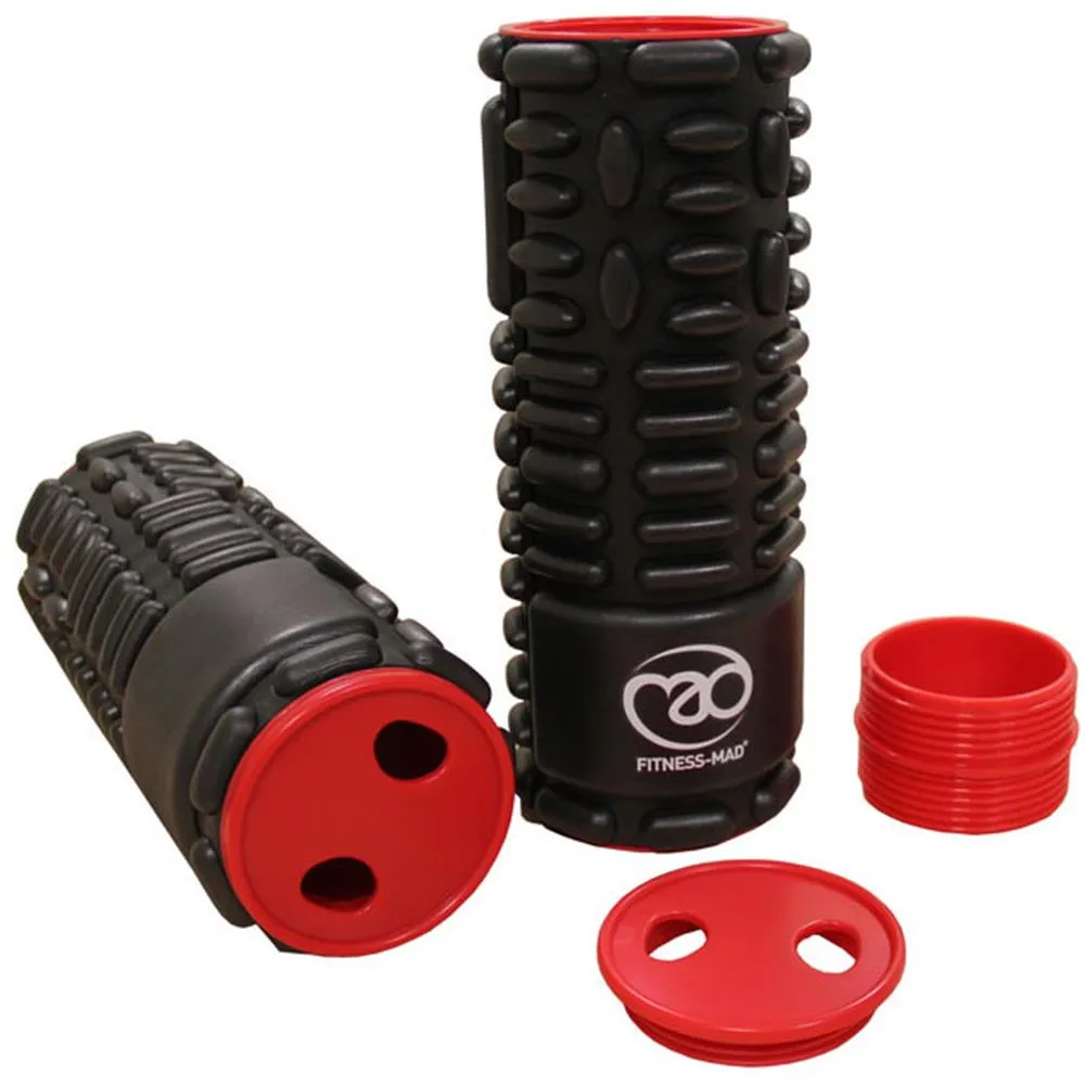 Fitness Mad Twin Vari-Massage Foam Roller, Pump Sets,Studio Barbells, Dual Stations