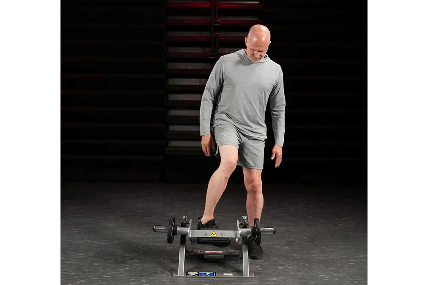 Hammer Strength Plate-Loaded Tibia Dorsi Flexion Bench Machine, Single Stations