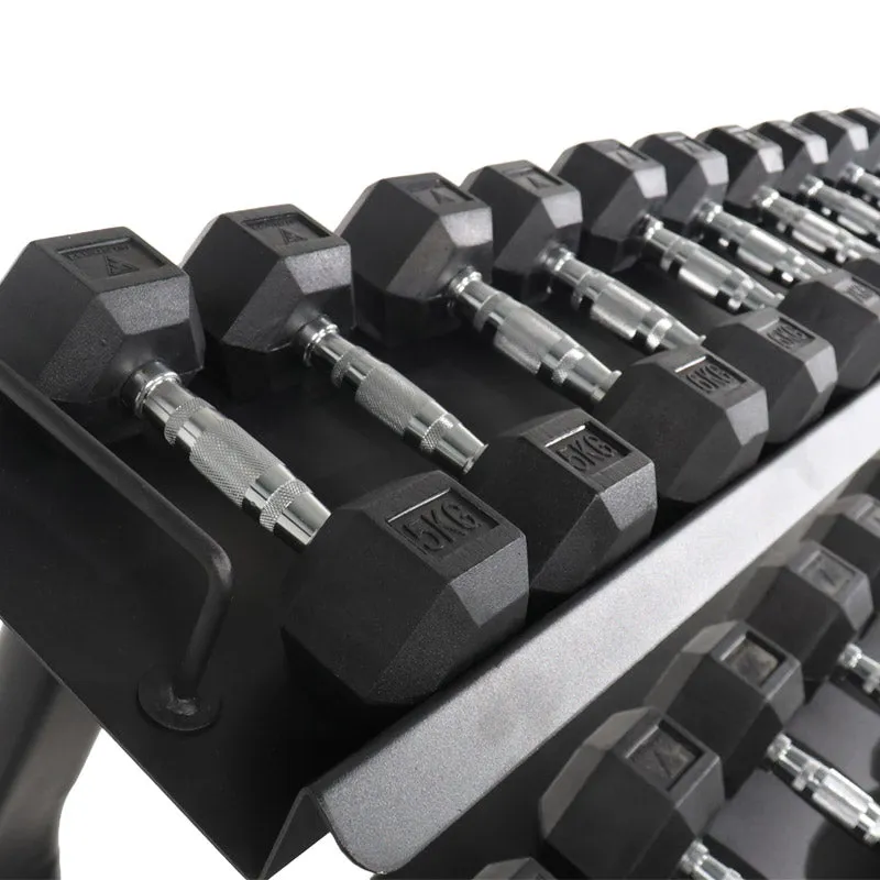 Hex Dumbbells Pack - 12 Pairs | 5kg to 25kg, Olympic Individual Frisbee