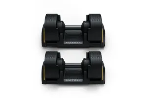 New & Noteworthy Matrix DB50 50lb Adjustable Dumbbells Fresh Finds, Olympic Frisbee Set (With Stand), Folding treadmill, Olympic Frisbee Rack