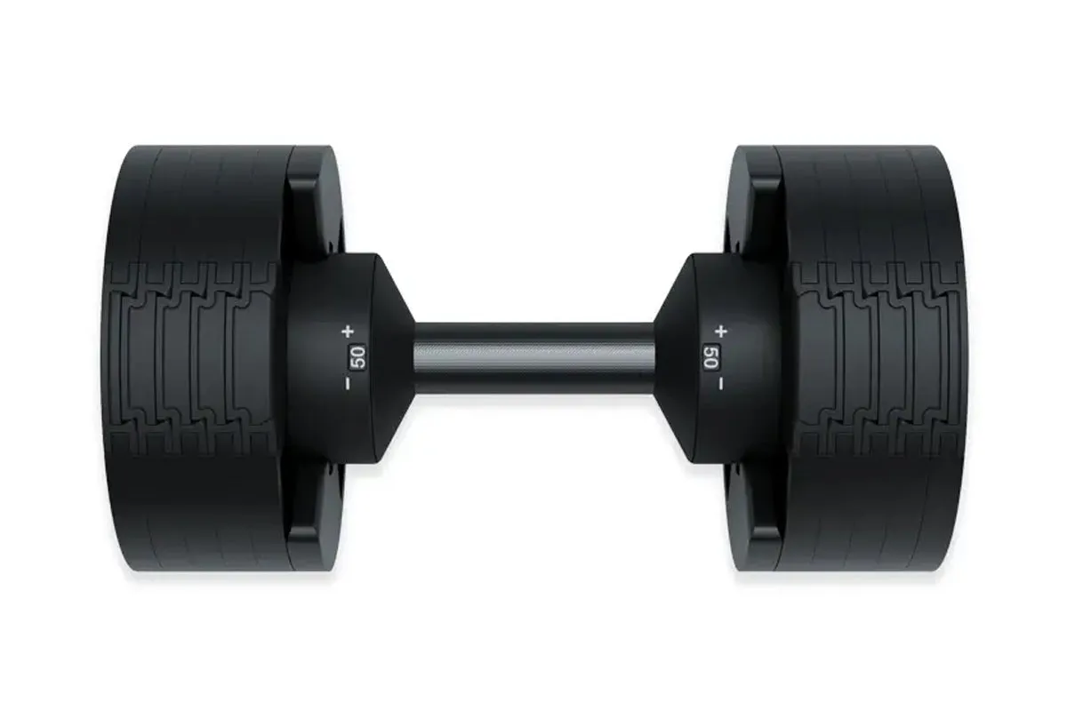 Matrix DB50 50lb Adjustable Dumbbells, Deadlift platform, Weightlifting belt