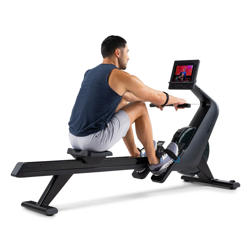 NordicTrack RW300 Rower, Leg press machine, Rack,Platforms