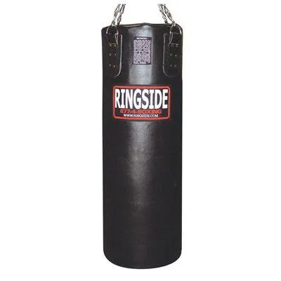 New & Noteworthy Ringside Boxing Leather Heavy Bag- 100Lbs Unbeatable Combo, Rowers