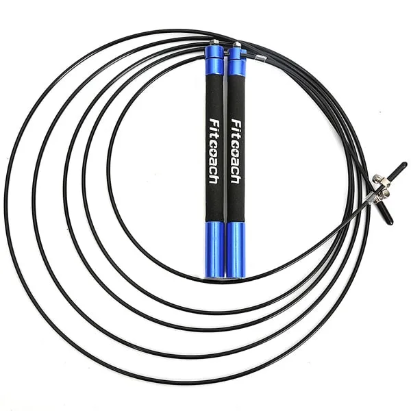 Stainless Steel Handle Speed Jump Rope, Running belt hydration
