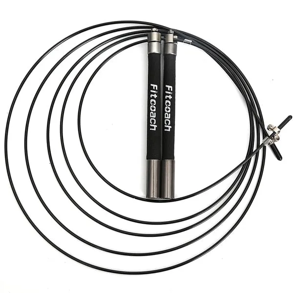 Stainless Steel Handle Speed Jump Rope, Leg Curls,Extensions,Calf Presses