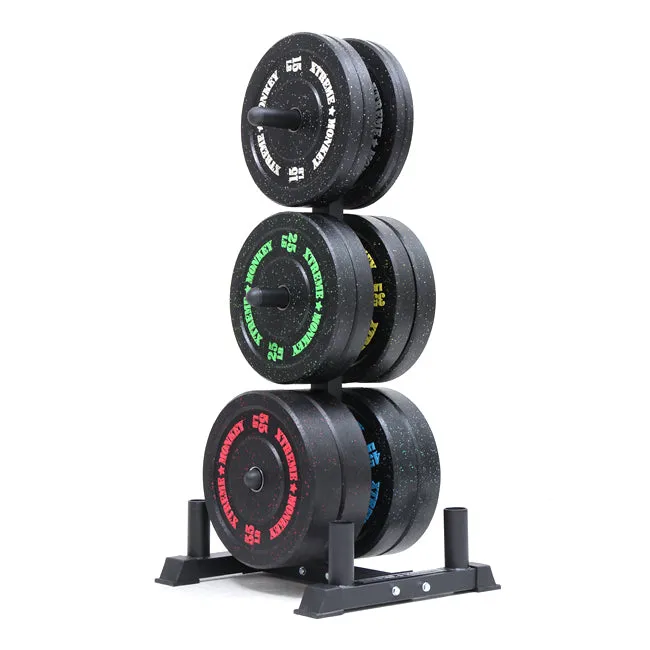 XM Fitness Olympic Weight Tree, Olympic Frisbee Rack, Studio Dumbbells