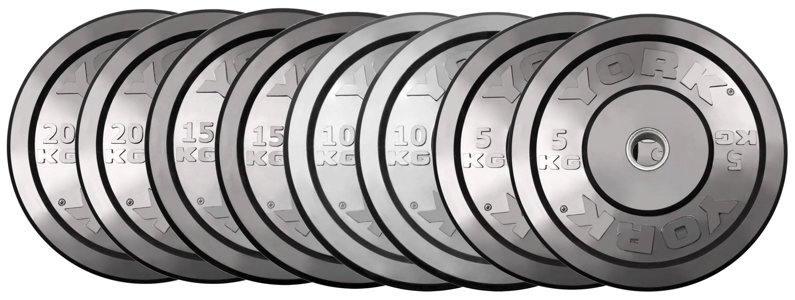 New & Noteworthy York Olympic Bumper Plate Set - 200kg While Supplies Last, Gym equipment mat flooring, Gym pulley system, Strength Bands