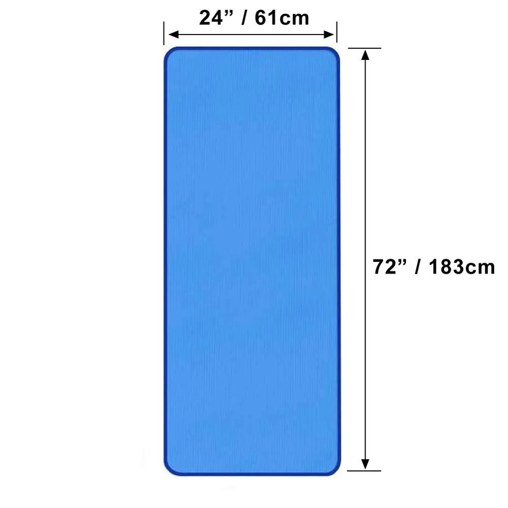 10 mm Durable Yoga Mat, Yoga Bolster