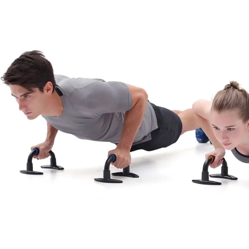 Fitness Push-Up Bars for Workout, Storage, Plyo Boxes, Vegan protein bars