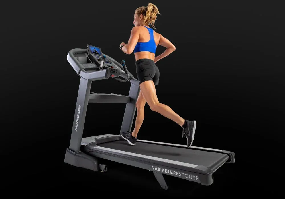 Horizon Fitness 7.8AT Treadmill, Theragun Prime