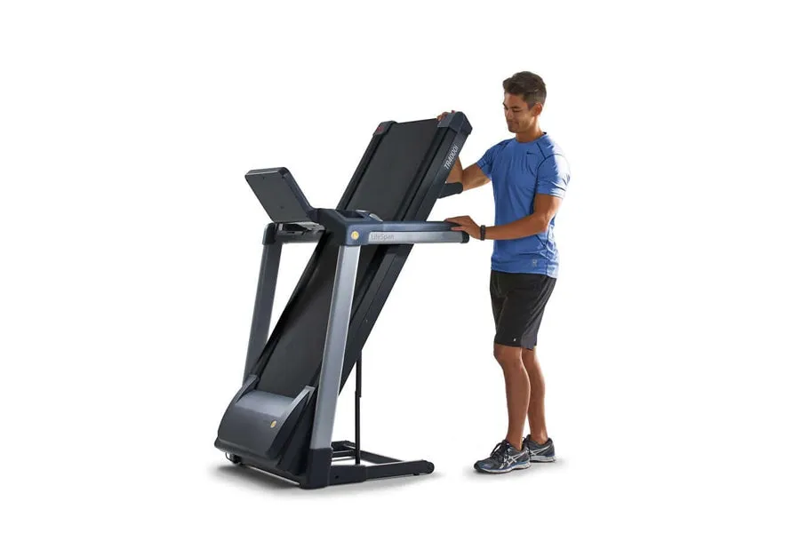 LifeSpan TR4000i Folding Treadmill, Childrens resistance bands, TENS unit muscle stimulator