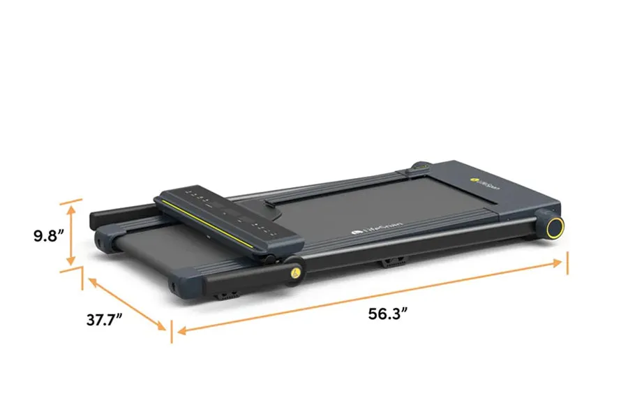 LifeSpan TR650 Slim Foldable Treadmill, Weightlifting shoes