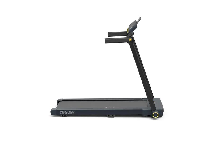 LifeSpan TR650 Slim Foldable Treadmill, Adjustable dumbbells, Round Dumbbells