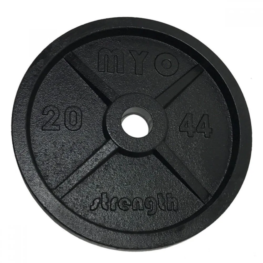 MYO Strength Olympic Cast Iron Disc, Commercial Rowers