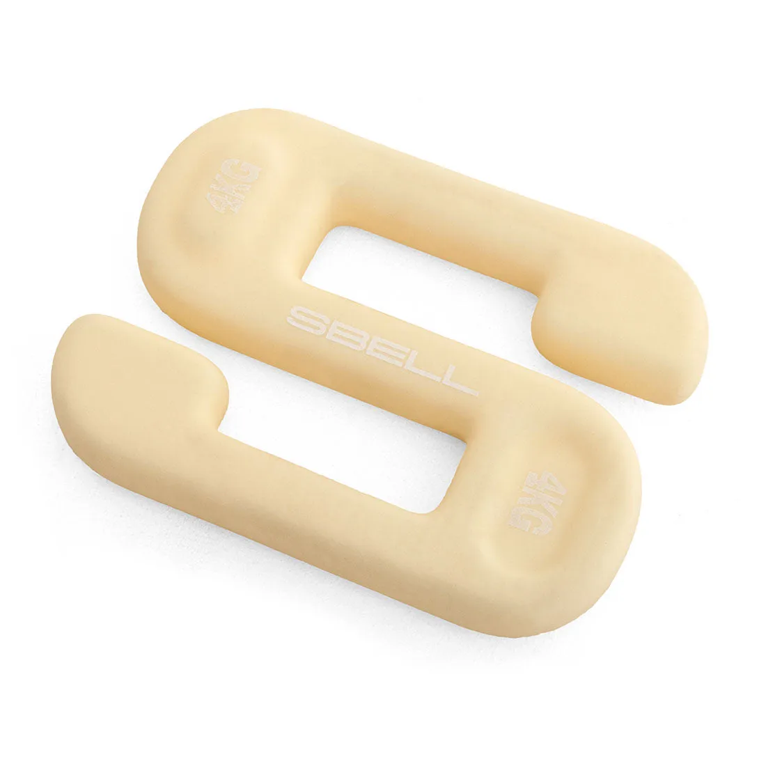 SBELL Chalk 4kg, Yoga Sustainable Range, Fixed Barbell Set, Sandbag weight training