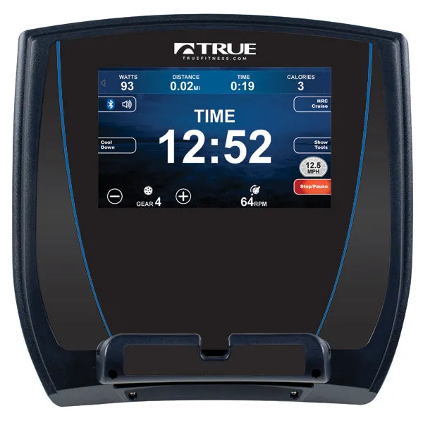 TRUE Fitness ES900 Recumbent Bike - T9 Touchscreen, Storage