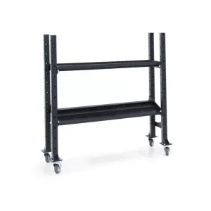 New Favorites XM Fitness 2 Tier Kettlebell/Dumbbell Storage Rack Editor-Loved, Steps,Decks, Barbell Rack, Cable machine attachments