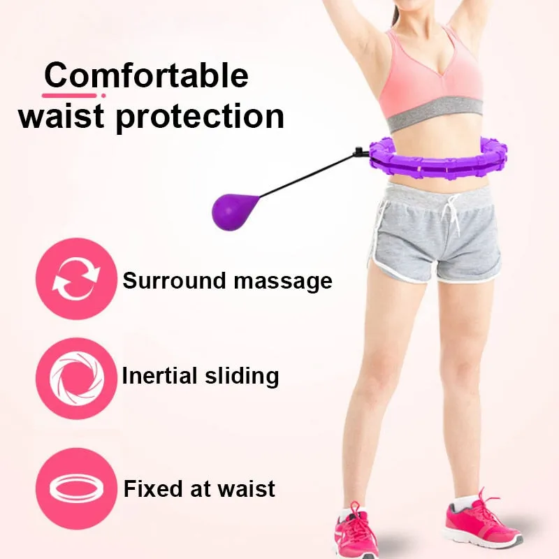 Adjustable Sport Abdominal Hoops, Wearable Weight, Skipping Ropes, Curved treadmill