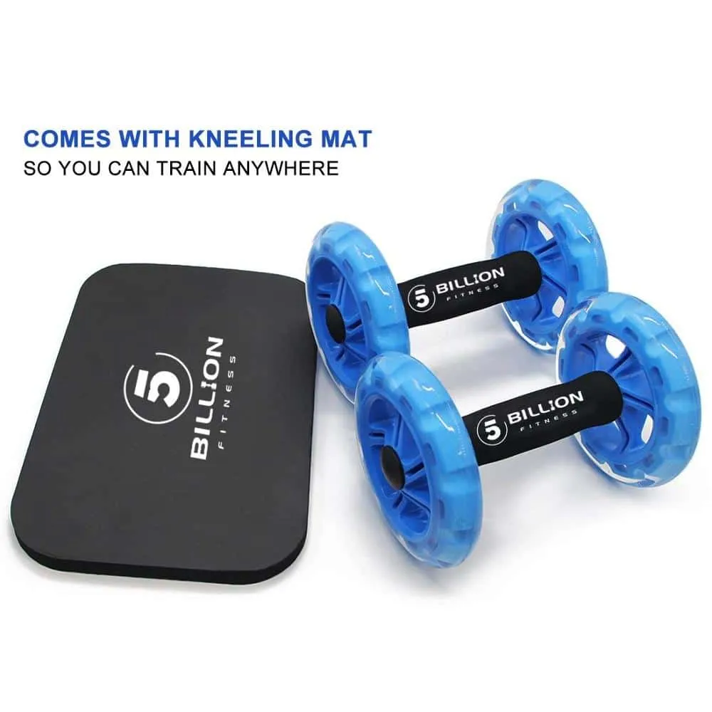 Fitness Double-Wheeled Ab Roller, Battle ropes