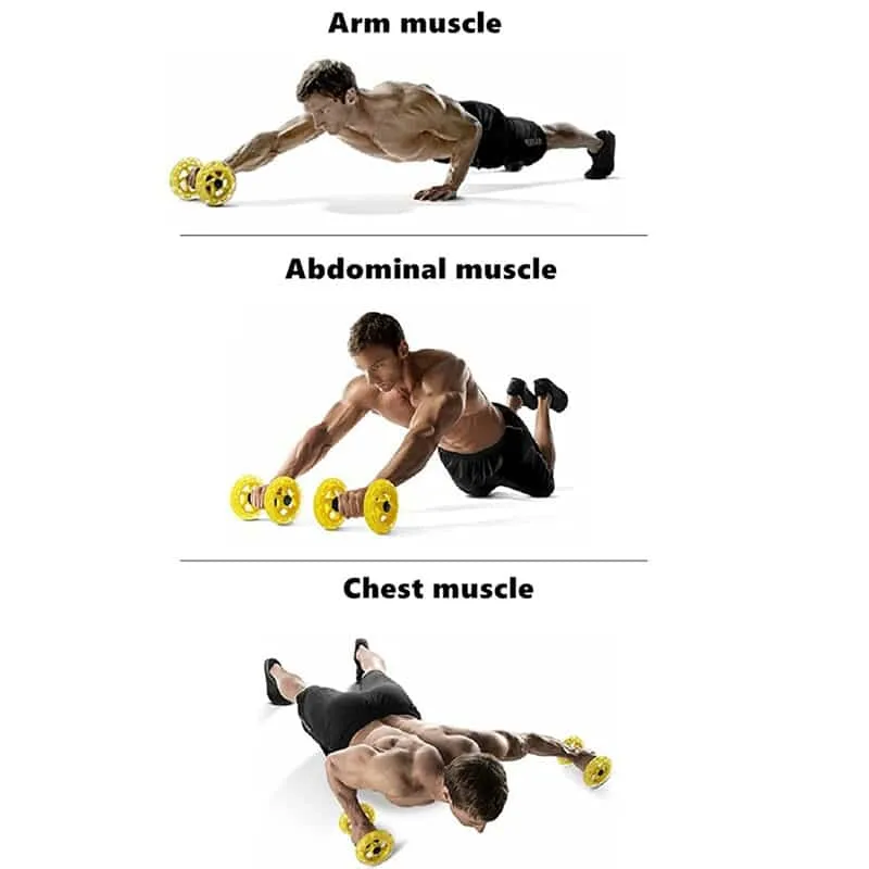 Fitness Double-Wheeled Ab Roller, Foam roller high density, Studio Bikes, Upright Bikes