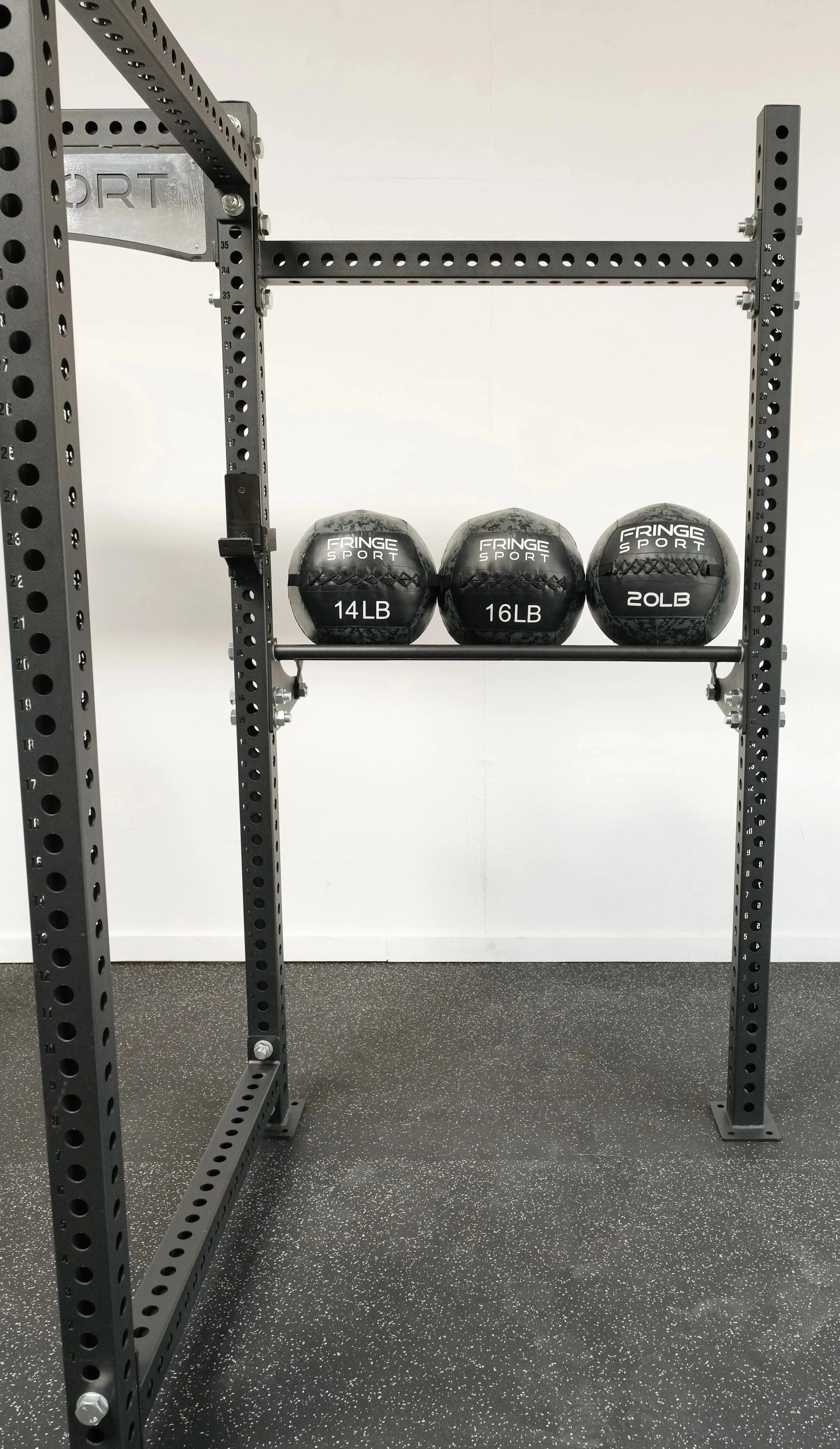 Fringe Sport 3x3 Sturdy Side Storage, Treadmill for home, Heavy duty weight bench