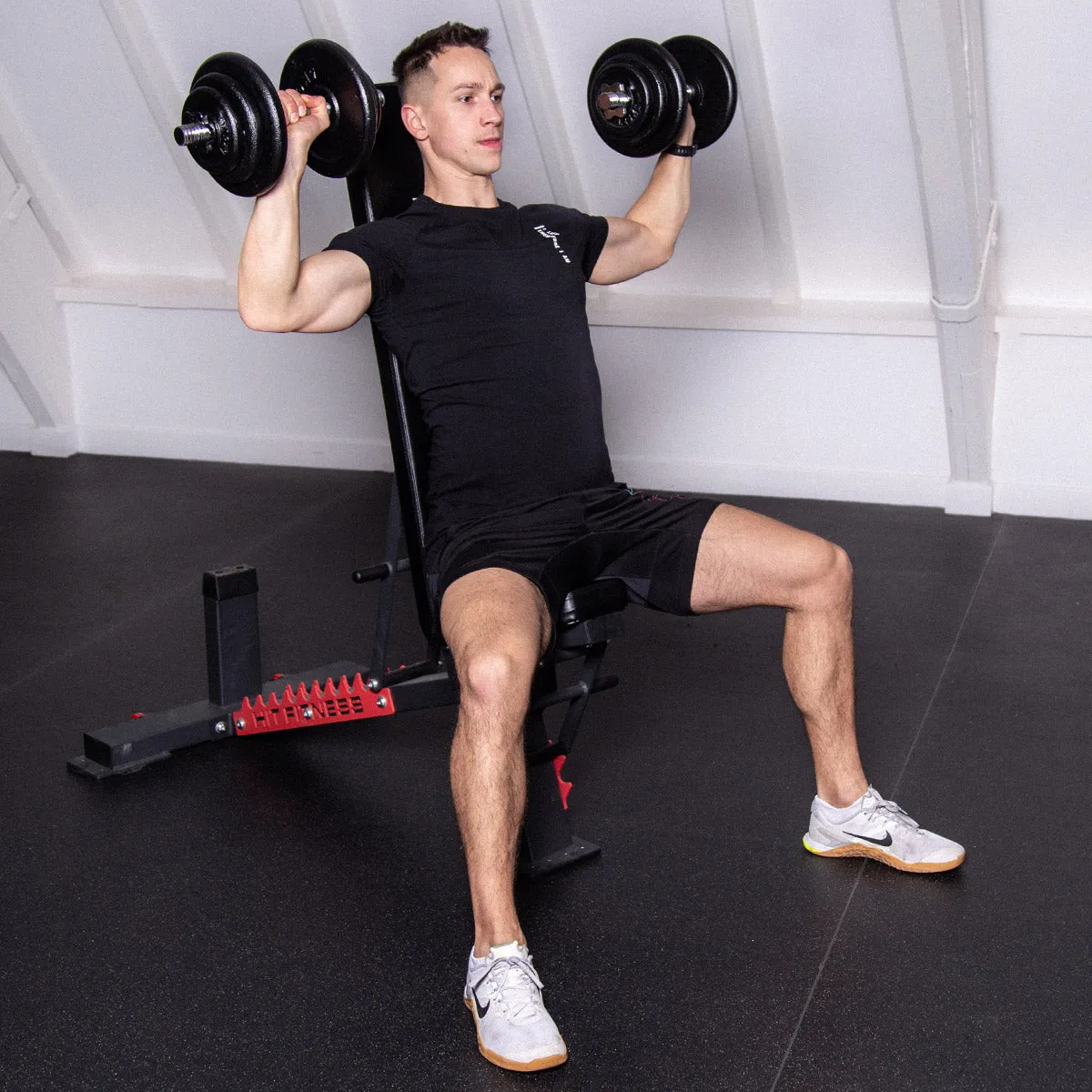 Hit Fitness Hammertone Dumbbell Kit | 50kg, Childrens resistance bands, Compact gym equipment for small spaces, Vertical climber machine