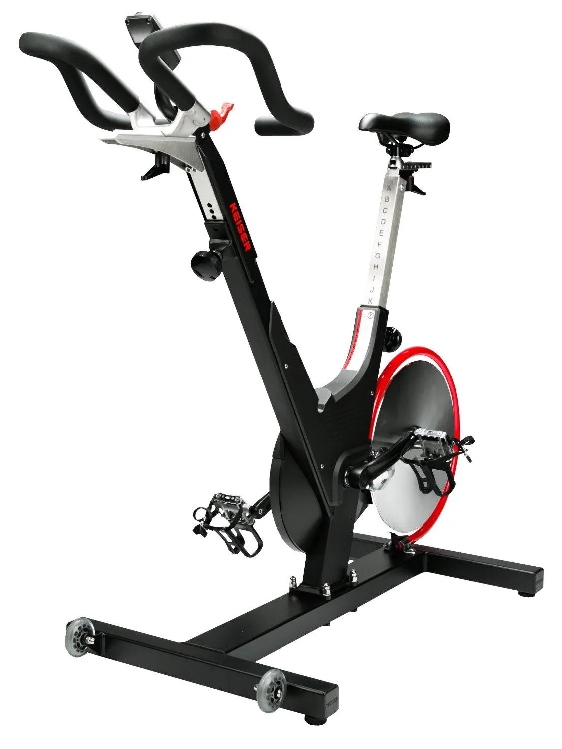 Keiser M3i Indoor Cycle, Functions, Stretching,Flexibility, Select Functions