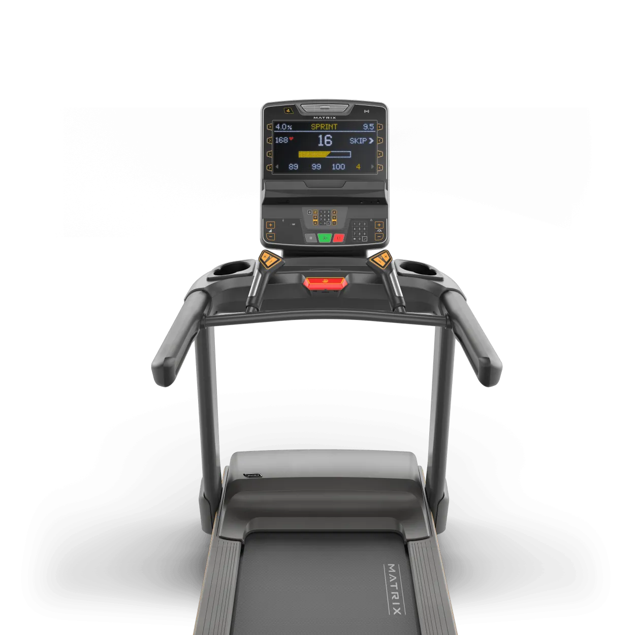 Lifestyle Treadmill with Premium LED Console, Rebounders, Olympic Frisbee Rack, Fixed Barbell Set (With Stand)