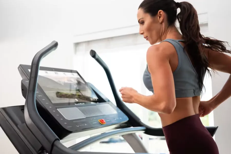 NordicTrack X22i Commercial Treadmill, Collars, Upright Bikes, Yoga Mats