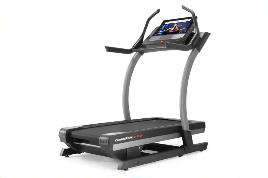 Newly Launched NordicTrack X22i Commercial Treadmill Too Good to Miss, Kids trampoline, Gym water bottle, Rubber Gripped Olympic Plates