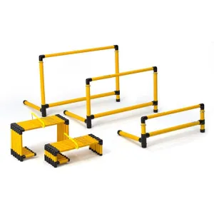 Newly Launched Smart Hurdles 12" (set of 6) While Supplies Last, Biodegradable resistance bands