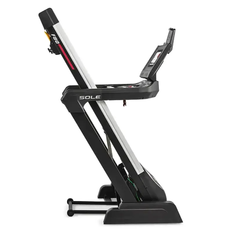SOLE F80 Treadmill - 2024, Leg Curls,Extensions,Calf Presses, Squat Racks