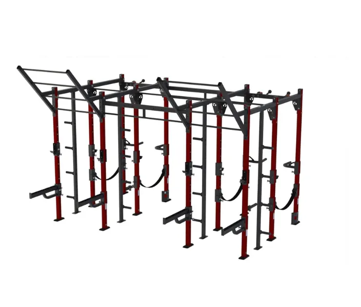 TORQUE Fitness 14x8 FOOT Storage Combo Rack (A1 Package), Wheelchair accessible gym gear