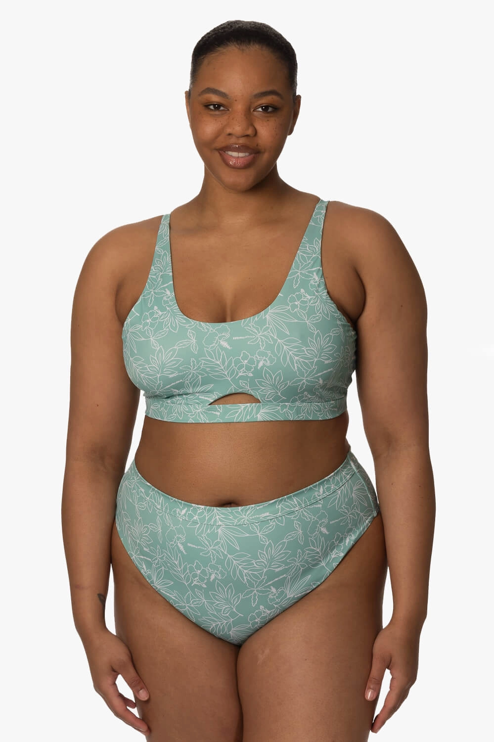 Nora Bikini Bottom - Del Mar