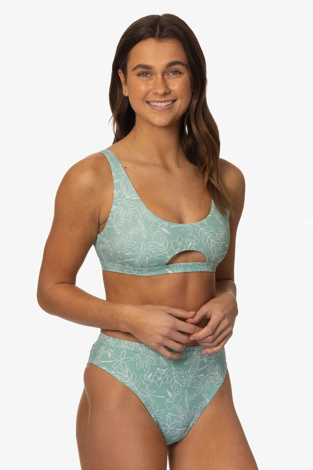 Nora Bikini Bottom - Del Mar