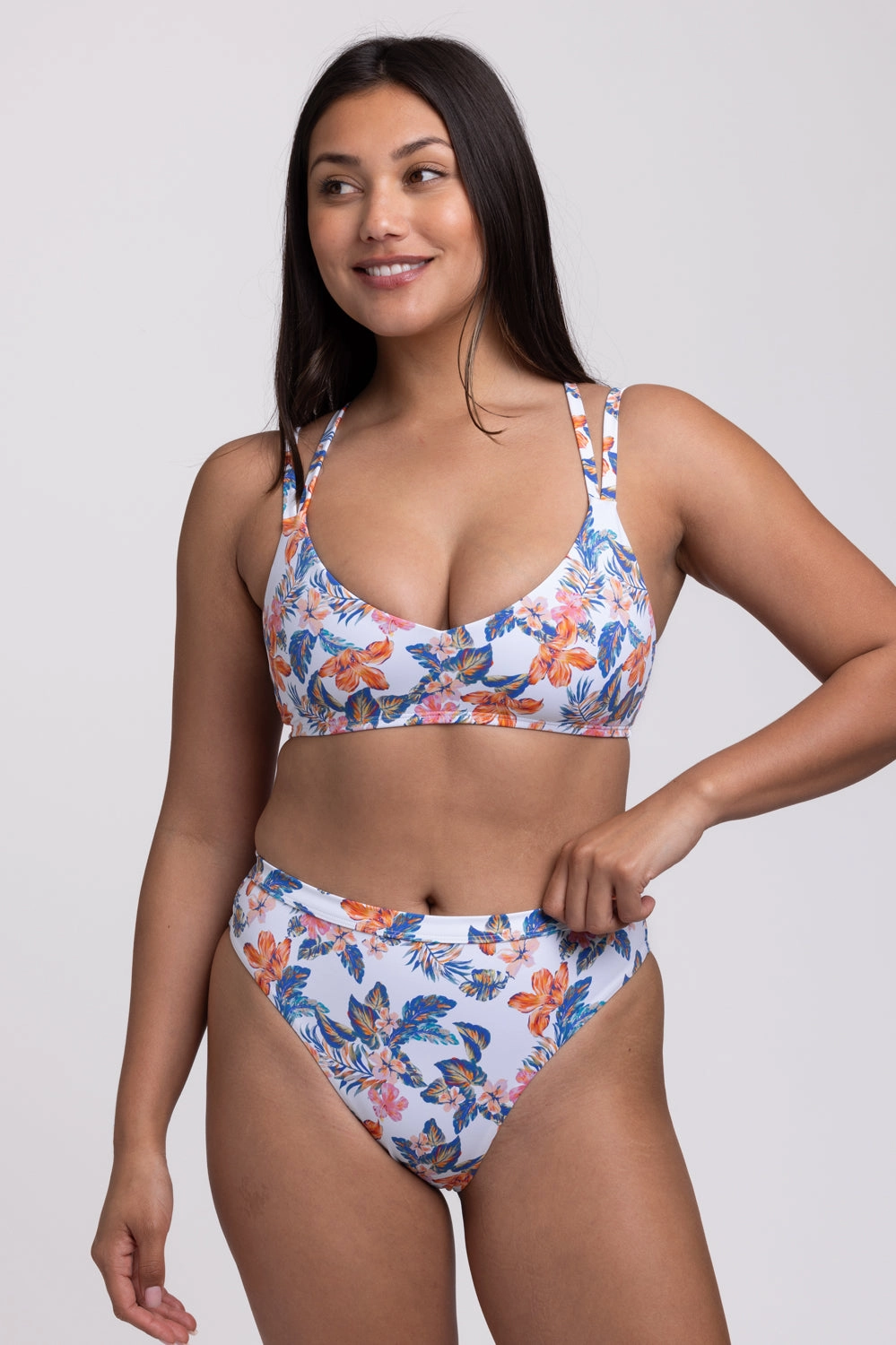 Nora Bikini Bottom - Flora Tiki