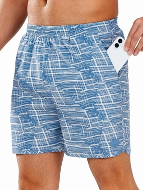 NORTHYARD Men's Swim Trunks 5" Quick Dry Swim Shorts with Mesh Liner Packable for Swimwear Surfing Beach Travel