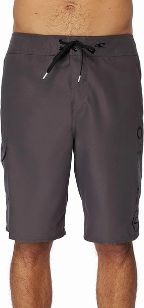 O'NEILL Men's 21 Inch Solid Boardshorts-Water Resistant Swim Trunks for Men with Quick Dry Stretch Fabric and Pockets