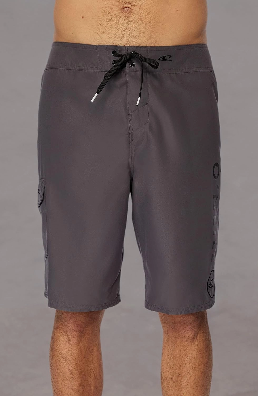 O'NEILL Men's 21 Inch Solid Boardshorts-Water Resistant Swim Trunks for Men with Quick Dry Stretch Fabric and Pockets