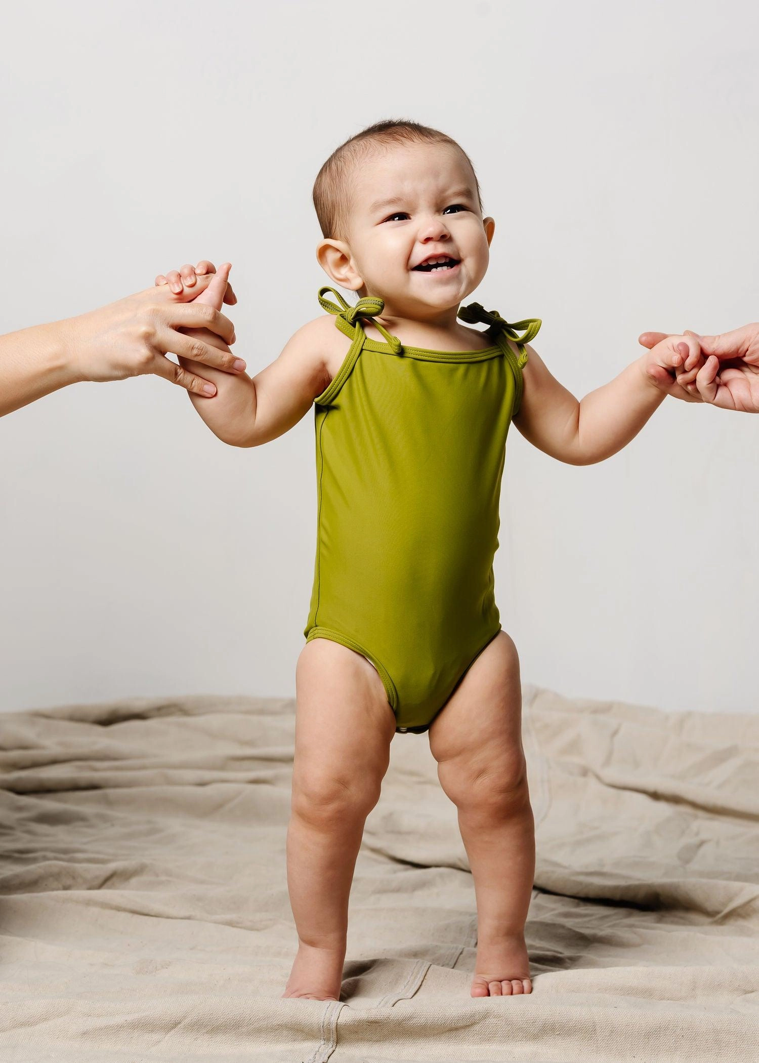 Olive Green | Baby Simply One-Piece