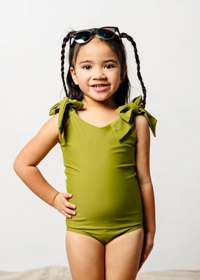 Olive Green | Mini Everyday One-Piece