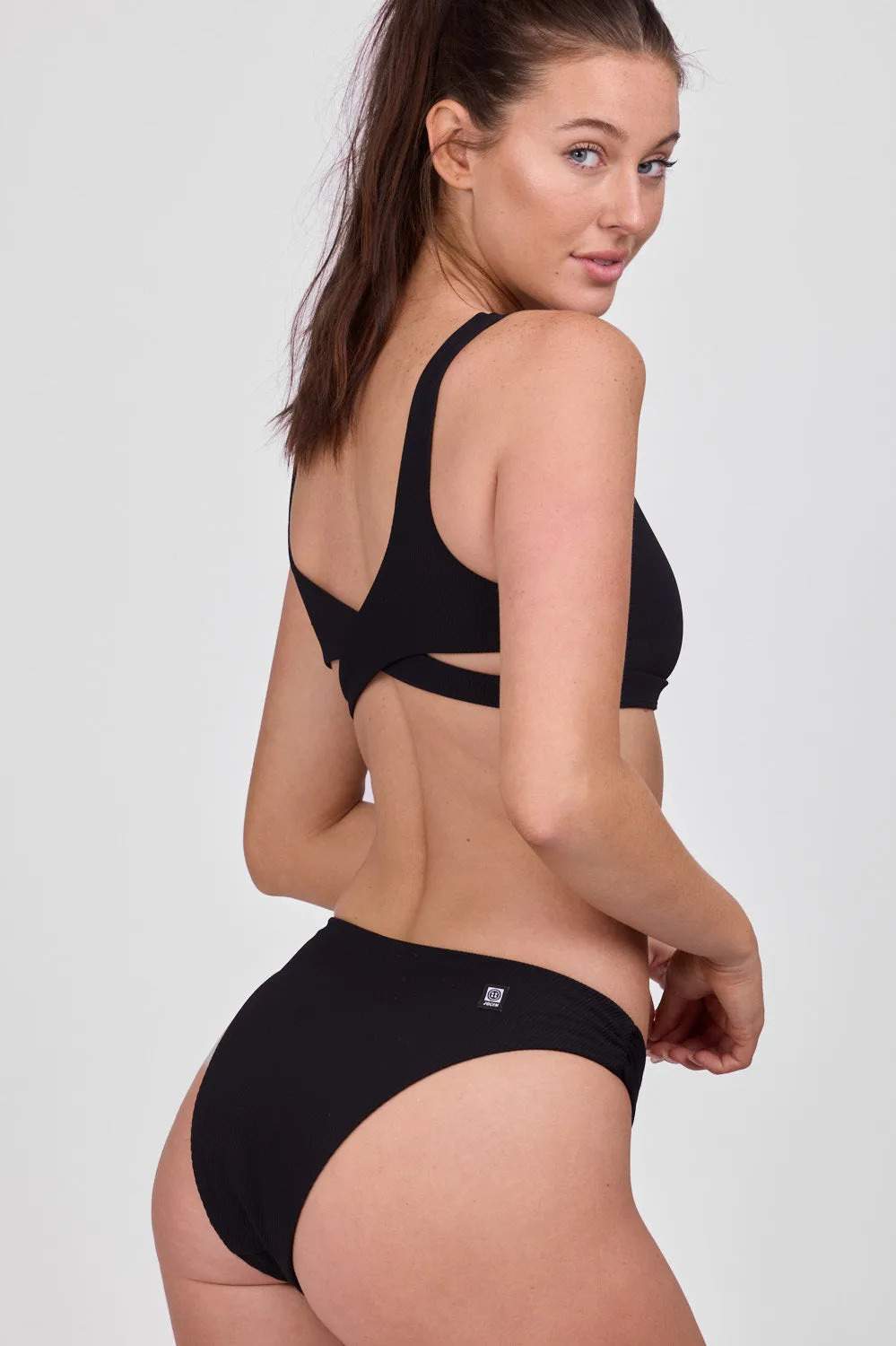 Olivia Bikini Bottom - Black