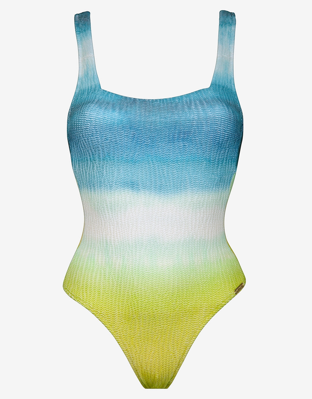 Ombre Flow Swimsuit - Aqua Shades