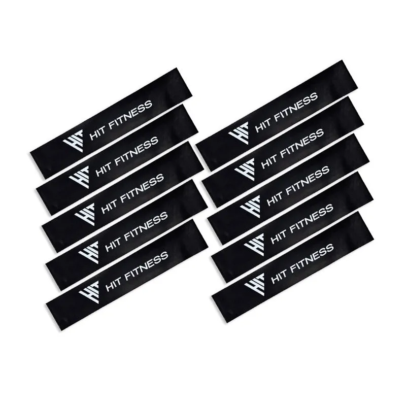 Only a Few Left Hit Fitness Resistance Band 1.1mm (Extra Heavy) | Pack of 10 This Just In, Jump Ropes, Gym bag with shoe compartment
