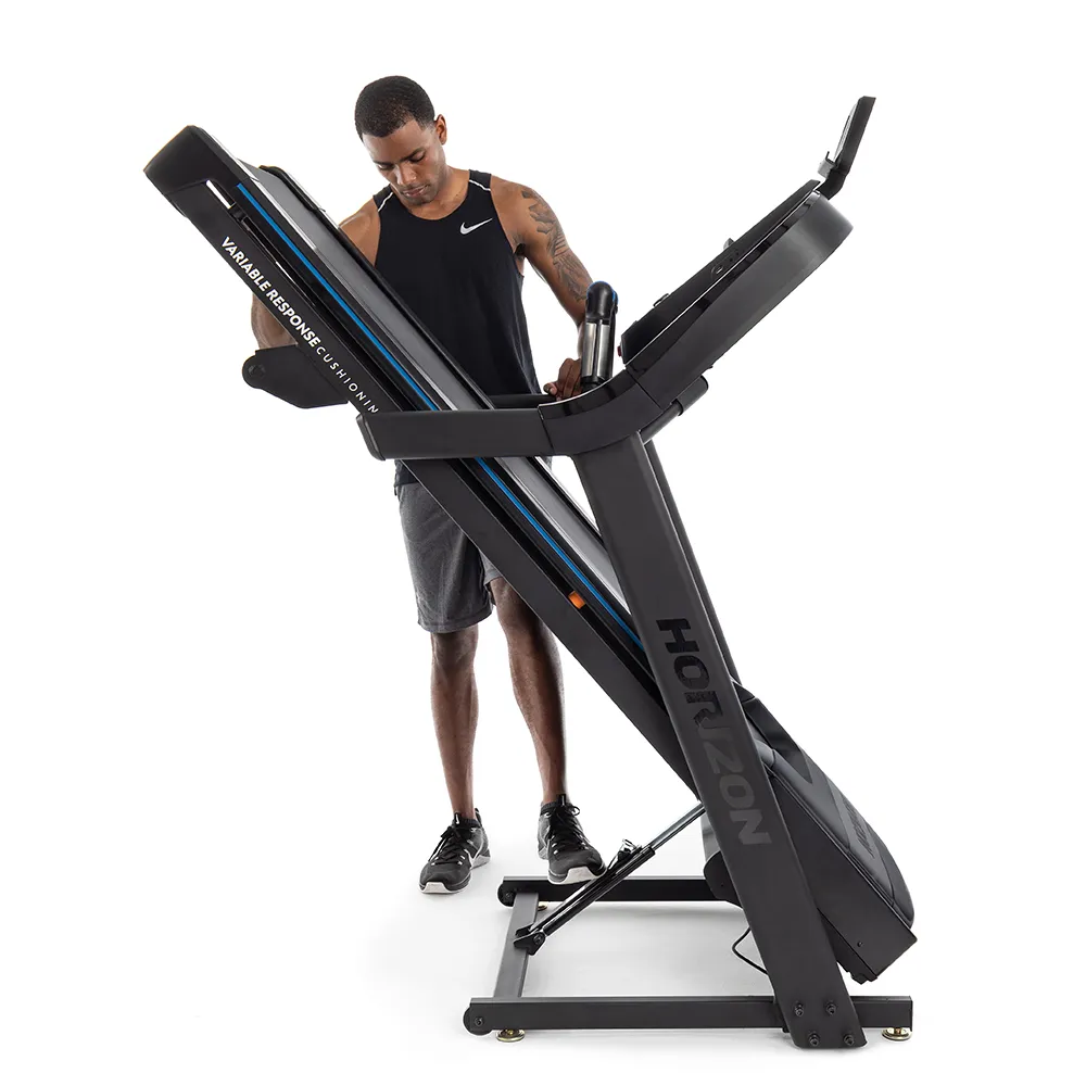 Horizon Fitness 7.0AT Treadmill, Parallettes, Front Drive, Onboard Functions